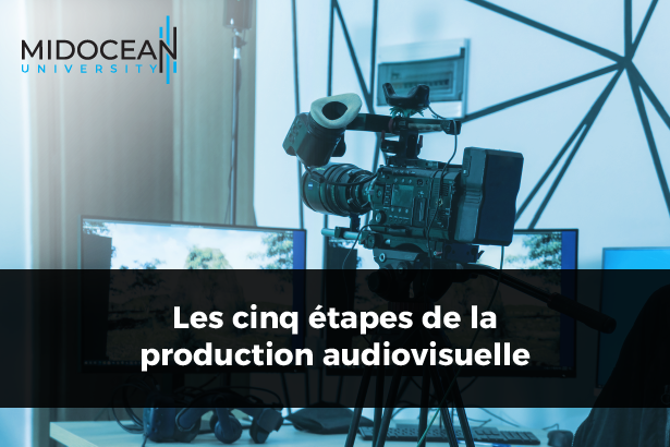 Les cinq étapes de la production audiovisuelle